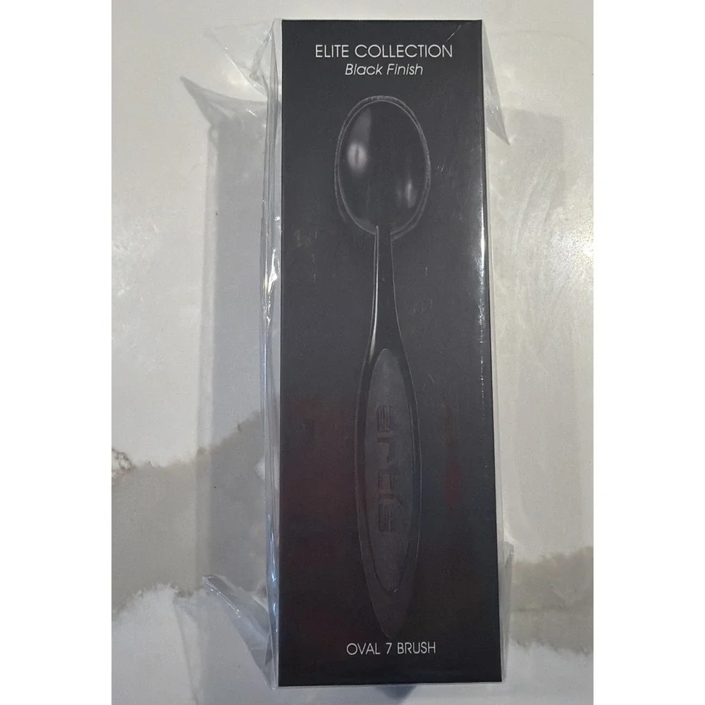Artis Elite Collection Oval 7 Black Finish Brush NEW & SEALED! $75 MSRP